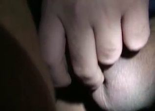 Brutal guy is punishing an animal